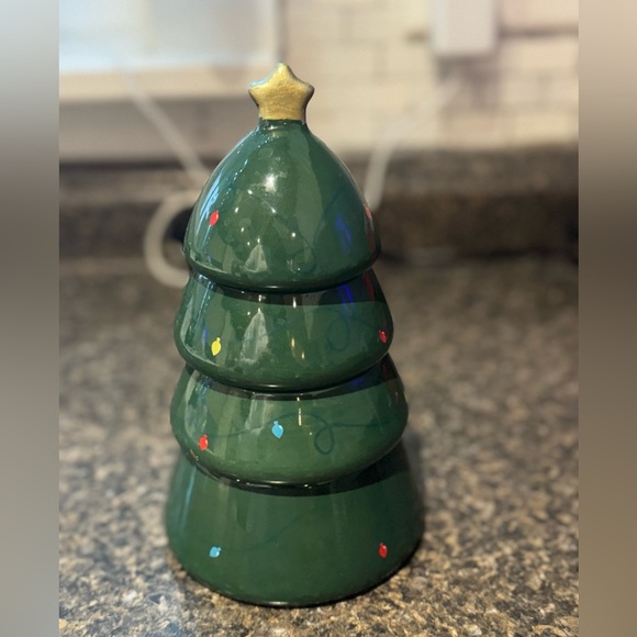 Holiday Tree Measuring Cups Set - Green - Picture 2 of 4